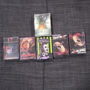6 Decks of horror cards